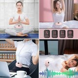 Heating Pad Women Period Pain Cramp Relief Belt Portable Menstrual Heating Pad With 3 Heat Levels And 4 Modes Electric Belt Massage (Random Color)