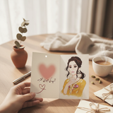 Eidi Card – 4x5 Size , Single Card Only (Random Design)