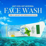 CHANDO Naturals Foaming Face Wash Mint Cool – Anti-Microbial Daily Cleanser For Oily & Acne-Prone Skin (100ml)