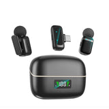 Mini8 Rts Lavalier Metal Condenser Lightweight Wireless Dual Microphone Biggest Battery