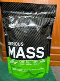 Optimum Nutrition Serious Mass – High-Calorie Chocolate Weight Gainer Protein Powder for Muscle Building, Strength & Healthy Weight Gain - 2lbs