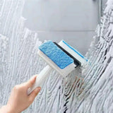 Foam Wiper For Window| Glass Cleaning Brush / Squeegee Rubber Window Wiper Cleaner(Random Color )