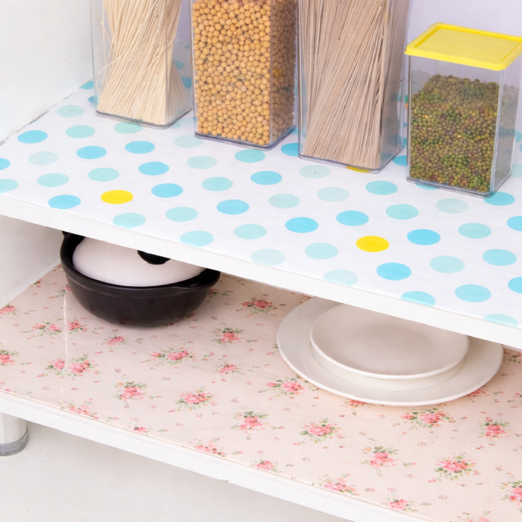Royal Moisture-Proof Kitchen Shelf Liner Fomic Sheet 200 Cm | Waterproof, Oil-Resistant & Easy-Clean Drawer Mat