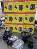 Universal Motorcycle LED Helmet-Style Spotlight – Dual Lens 2-Mode (White & Yellow) Fog Light Signal Lamp