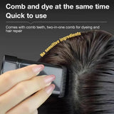 Ehmznv Hairdressing Wand Natural Black White Hair Covering Stick 20g