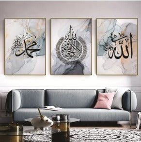 Set Of 3 Wall Art Wooden Phototile Frames For Wall Decor