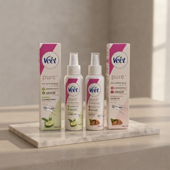 Veet Hair Removal Spray Gentle Effective Quick Solution Smooth Finish Reliable Practical Choice For Women Daily Beauty Care | 100ml
