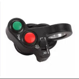 Universal Motorcycle Handlebar Switches ON/OFF Button Connector Horn Turn Signal Lights Head Spot Light Switch