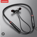 Lenovo Neckband Wireless Bluetooth Earbuds Stereo Earphones Bluetooth In-Ear Headphones Airpods Premium Quality