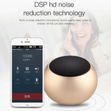 Mini Portable Wireless Bluetooth & Rechargeable Speaker - Wireless Bluetooth Mini Speaker With Card Slot (Random Color)