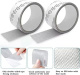 3 Meter - Mesh Roll Tape Window Screen Repair Patch Keep Mosquitoes Out With Anti Insect Self Adhesive Mesh Patch Tape