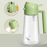 2-In-1 Oil Sprayer Bottle – Smart Kitchen Essential For Cooking & BBQ | 400 ML