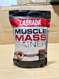 Labrada Nutrition Muscle Mass Gainer 2lbs Chocolate Flavor High-Calorie Weight & Muscle Gain Powder