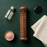 Handcrafted Wooden Palm Massager – Reflexology & Acupressure Hand Roller