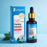 Pilgrim 25% AHA 2% BHA 5% PHA Peeling Solution Advanced Skin Exfoliating Serum - Skincare Product Designed For Exfoliation And Skin Routine - 30ML