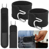 Adjustable Buckleless Elastic Waist Belt With Metal Hooks For Jeans, Dress Pants And Casual Wear