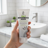 2 In 1 Charcoal + Scrub Face Wash 120ml | Deep Detox And Gentle Exfoliation | Removes Dirt, Blackheads, And Dead Skin For A Fresh, Clear, And Glowing Face