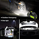 LED Searchlights Handheld Lantern 13000LM 2 Modes USB Rechargeable LED Flashlights High Power Outdoors Camping Hunting Lamp Portable Spotlight
