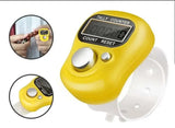 Digital Tasbeeh Counter - Mini Hand Ring Finger | Electronic Tool For Prayer Counting And Meditation(Random Color )