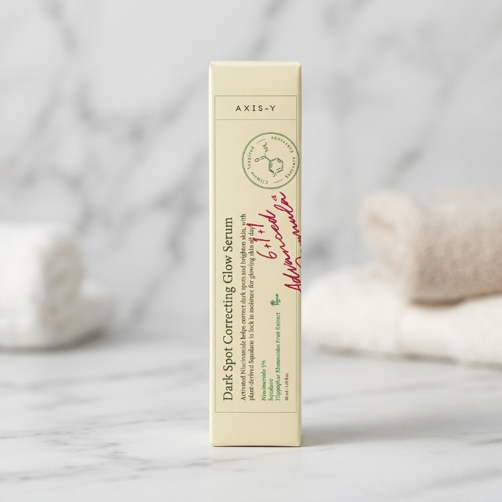 AXIS-Y Dark Spot Correcting Glow Serum – Advanced Formula With 5% Niacinamide & Squalane For Radiant Skin - 50ml