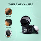 BLAIRE Hair Filler Powder – Instant Root & Thinning Hair Concealer