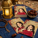 Eidi Card Pack Of 9 – Festive Money & Gift Giving Cards For Eid