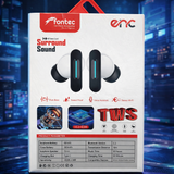 Fontec Winner TWS Wireless Earbuds – Bluetooth 5.3 Gaming Earphones With ENC Noise Cancellation & Surround Sound