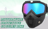 Motorcycle Protective Goggles Bike Face Mask, OFF Road Goggle Mask multicolor