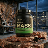 Optimum Nutrition Serious Mass Weight Gainer Powder Chocolate Flavor 2.2 Pounds 1 Kg High Calorie Supplement