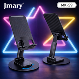 Brand: Jmary Bigest Desktop Mobile Holder With 360 Rotation Material: Stainless Steel
