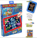 Magic Pad Create Art That GLOWS Light Up LED Board Draw For Sketch / Create / Doodle / Write / Learning Tablet