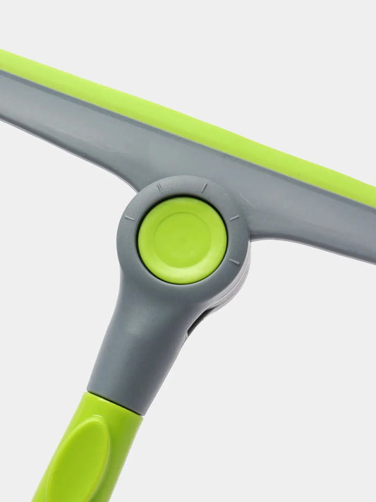 Royal Foldable Wiper With Lock – Multipurpose Window & Mirror Squeegee Tool (Green)