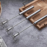 Whisk Manual Hand Push Mixer & Egg Beater Big Size