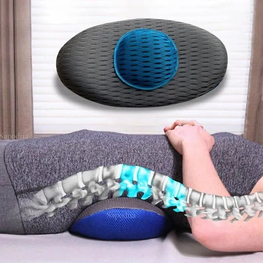 Comfy Curve Back Pain Relief Cushion Ergonomic Support For Comfortable Sitting