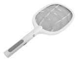 Rechargeable Electric Mosquito Killer Racket 2 In 1 LED Flash Light (Random Color)