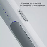 Rechargeable Electric Mosquito Killer Racket 2 In 1 LED Flash Light (Random Color)