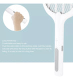 Rechargeable Electric Mosquito Killer Racket 2 In 1 LED Flash Light (Random Color)