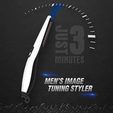 Rechargeable Hair Curler Beard Shawl Comb Multi Functional Hair Straightener Comb Brush - Imported