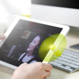 Summer Hot 2 in 1 Mini USB Fan Portable Fan for Mobile Phone Computer , Power bank Air Cooling Fan Android (random color) - Micro USB Fan