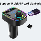 C1 - Car Mp3 Player | Car Wireless FM Transmitter | Car Mp3 Modulator | Car Accessories ( Random Color )