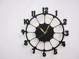Retro Design 3D Wooden Wall Clock For Living Room Retro Decor Wall Clock
