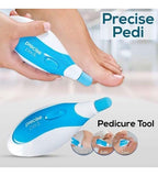 Precise Pedi - Electric Callus Remover Foot File, Cordless (Cell Operated)