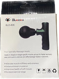 Black Mini Fascial Gun Deep Muscle Massager Mini Head And Face Massager Portable Suitable For Gym