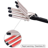 MO-6003 hair curler Professional Hair Straightener for Curly and Wavy Hair 5 Tubes