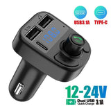 C1 - Car Mp3 Player | Car Wireless FM Transmitter | Car Mp3 Modulator | Car Accessories ( Random Color )