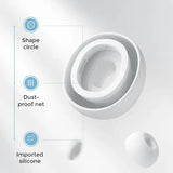 T03S PRO JOYROOM TWS Active Noise Cancelling ANC Earbuds - White Earbuds Joyroom
