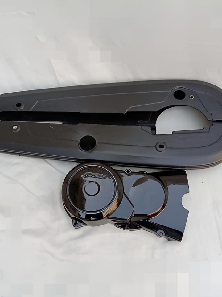 Plastic Chain Cover And Enjine Cover ( Magnet Tapa ) For All Cd 70 Bikes
