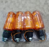 Plastic Madgards Plus Chain Cover And 4 Min Indicator (4 Pieces) 70cc Bike ,Rust Proof Best Quality