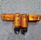 Plastic Madgards Plus Chain Cover And 4 Min Indicator (4 Pieces) 70cc Bike ,Rust Proof Best Quality