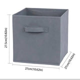 CUBE BOX SPACE SAVER STORAGE BOX (Random Colors)